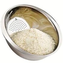 Escorredor de Arroz em Aço Inox - 20cm Escorredor de Arroz em Aço Inox - 20cm