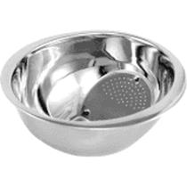 Escorredor de arroz em aço inox 26 cm - Wellmix