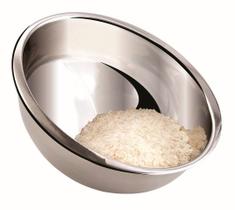 Escorredor de Arroz Inox 24cm Fratelli Escorredor de Arroz Inox 24cm Fratelli