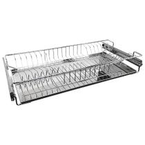 Escorredor de Embutir Deslizante Entrance 57x9x25cm Inox 8753