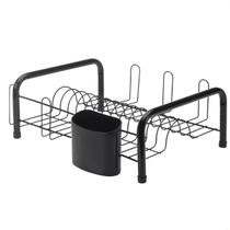 Escorredor De Louça 13 Pratos 39,5X36 cm Preto C/ Suporte Escorredor De Louça 13 Pratos 39,5X36 cm Preto C/ Suporte