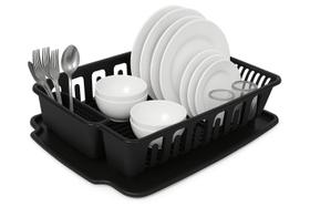 Escorredor de Louça 14 Pratos Com Porta Copos Talheres e Bandeja - São Bernardo
