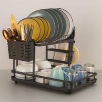 Escorredor De Louça 2 Andares Com Bandeja Removivel Deend Escorredor De Louça 2 Andares Com Bandeja Removivel Deend