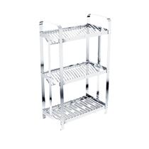 Escorredor de Louça 40 Pratos Aço Inox Mak Inox Escorredor de Louça 40 Pratos Aço Inox Mak Inox