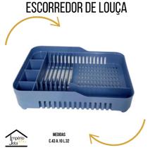 Escorredor de Louça cor:AZUL PASTEL Escorredor de Louça cor:AZUL PASTEL