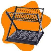 Escorredor De Louça Cozinha Pratos E Talheres Duplo Praticidade E Organização