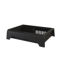 Escorredor De Louça Em Plástico Smile - Stolf Preto Escorredor De Louça Em Plástico Smile - Stolf Preto