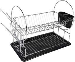 Escorredor de Louça Maggiore Preto 2 Andares 008217 Mor