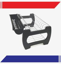 Escorredor de Louça Misto Preto 13 Pratos 12 Copos Escorredor de Louça Misto Preto 13 Pratos 12 Copos