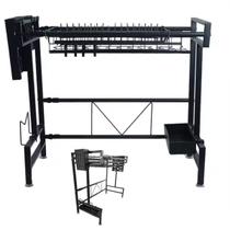 Escorredor de Louça Pia Cozinha Modular Suspensa Extensivel Ajustavel Prato Talher Copo Utensilios Rack Organizaçao