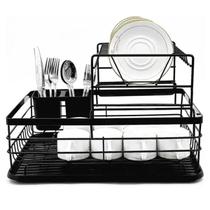 Escorredor de Louça Prato Copo Talheres Utensilios Pia Bancada Mesa Cozinha Limpeza Organizaçao Resistente