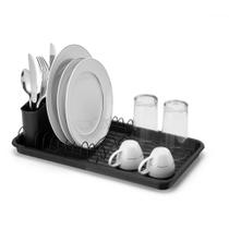 Escorredor De Louça Pratos Cozinha Dobrável Pequeno 2547 Preto Escorredor De Louça Pratos Cozinha Dobrável Pequeno 2547 Preto