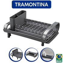 Escorredor De LouÇa Tramontina De Bancada Com Porta Talheres - Tramontina Inox