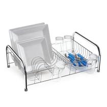 Escorredor de louças 12 pratos + 6 porta copos cama