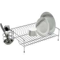 Escorredor de Louças Aço Inox Cozinha Nina para Bancada de Pia Schmitt