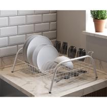 Escorredor de Louças Cama Isabela com Porta Copos Branco Escorredor de Louças Cama Isabela com Porta Copos Branco