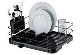 Escorredor De Louças Com Base Preto Ônix Future 982Ox Escorredor De Louças Com Base Preto Ônix Future 982Ox