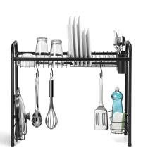 Escorredor de Louças e Rack 1 Suspenso Black - Arthi