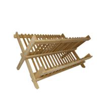 Escorredor de Louças em Bambu Retrátil Modelo Americano