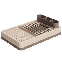 Escorredor de Louças Flat Warm Gray - 17000/1334 - COZA