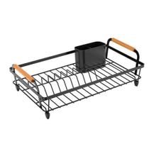 Escorredor de Louças Metalla 42x26x12cm Preto - Yoi Escorredor de Louças Metalla 42x26x12cm Preto - Yoi