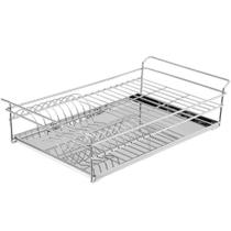 Escorredor de Louças para Bancada com Bandeja Removível Masutti Copat em Aço Inox