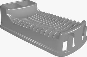 Escorredor De Louças Pequeno Plástico 12 Pratos Copo