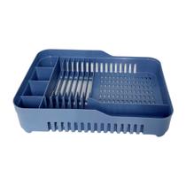 Escorredor de Louças Pratos Talheres Copos Cozinha Multiuso