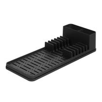 Escorredor de Louças Preto Single Coza 41,7X16,9X9cm - Brinox