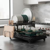 Escorredor De Louças Suspenso Modular Ou Bancada Organizador Escorredor Suspenso Aço durável Escorredor De Louças Suspenso Modular Ou Bancada Organizador Escorredor Suspenso Aço durável