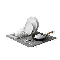 Escorredor de Louças Tapete de Microfibra Absorvente Antiderrapante e Secagem Rápida 50x38cm