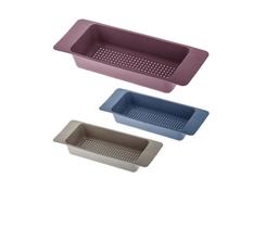 Escorredor De Macarrão Alimentos Pia Retangular Multiuso