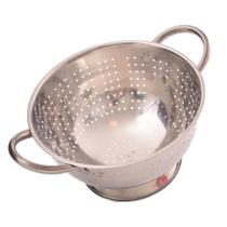 Escorredor De Macarrão E Massas Em Aço Inox Com Alças Escorredor De Macarrão E Massas Em Aço Inox Com Alças