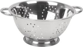 Escorredor De Macarrão Legumes Massas Aço Inox Alça 24 Cm