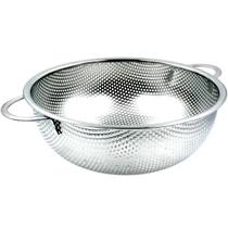 Escorredor De Macarrão Massa Aço Inox Utensílios De Cozinha - 23,5 Escorredor De Macarrão Massa Aço Inox Utensílios De Cozinha - 23,5