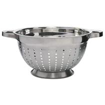Escorredor De Massa 18cm Aço Inox Com Alça Mimo Style.