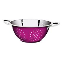 Escorredor de massa inox pink 24 cm gourmet mix Escorredor de massa inox pink 24 cm gourmet mix