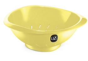 Escorredor de Massa Plus Amarelo UZ Utilidades Escorredor de Massa Plus Amarelo UZ Utilidades