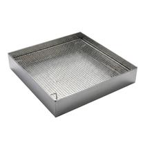 Escorredor De Óleo Para Frituras Pastel Batata 40 X 30 Em Inox Profissional