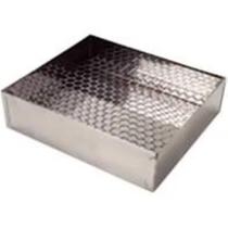 Escorredor de Óleo Profissional 40X30 em Inox: Ideal para Frituras de Pastel e Batata