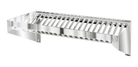 Escorredor De Parede Fixo 20 Pratos Em Aço Inox - Dinox - EPF-002