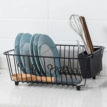 Escorredor de prato cozinha de secagem rack suporte de pia