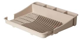 Escorredor de pratos c/ extensor 40,5 x 40 x 8 cm fly creme Escorredor de pratos c/ extensor 40,5 x 40 x 8 cm fly creme