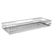 Escorredor De Pratos Embutir 570x75x270mm Mód 600mm Cromado Escorredor De Pratos Embutir 570x75x270mm Mód 600mm Cromado