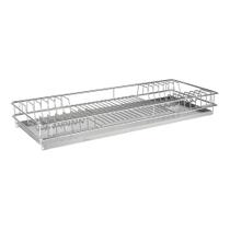 Escorredor De Pratos Embutir 770x75x270mm Mód 800mm Cromado