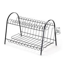 Escorredor de pratos Max Duplo Linha Black Arthi