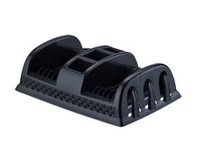 Escorredor de Pratos Rattan compacto Preto