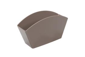 Escorredor de Talheres Basic em Plástico Cinza 21,5x10,6x4,5cm - Coza