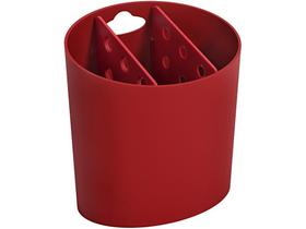 Escorredor de Talheres Basic Vermelho - 10840/0465 - COZA Escorredor de Talheres Basic Vermelho - 10840/0465 - COZA