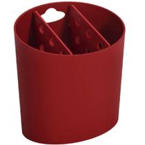 Escorredor De Talheres Basic Vermelho - 10840-0465 - Coza Escorredor De Talheres Basic Vermelho - 10840-0465 - Coza